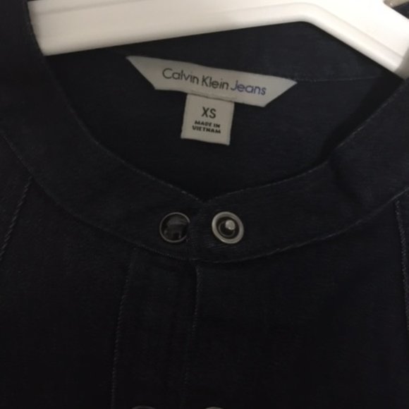 Calvin Klein Light Denim Button Jacket (BNWOT) - Picture 2 of 4